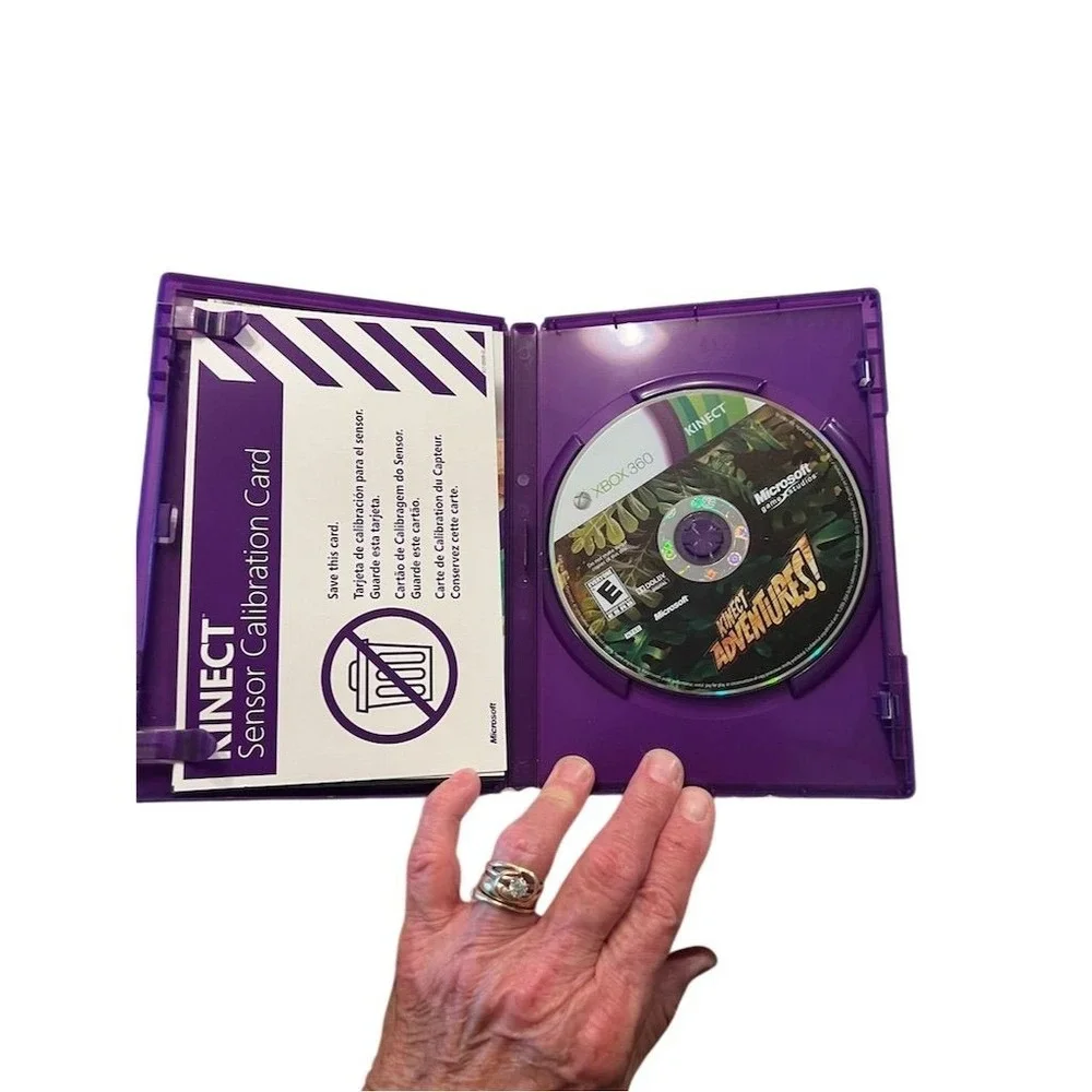 Kinect Adventures!‎ Xbox 360 Game Interactive Multiplayer Adventure